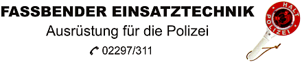 Fassbender Einsatztechnik Banner