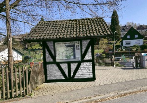 Bushaltestelle Wildberg Entwurf