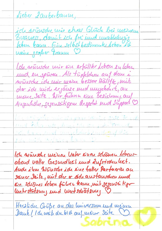 Wunschzettel